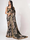 Exquisite Floral Saree - Luxury Organza Saree for Wedding Season