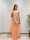 Exquisite Georgette Palazzo Suit - Heavy Sequence Embroidery for Festive Wear