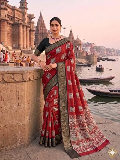 Exquisite Georgette Saree - Lightweight Designer Ethnic Wear for Women