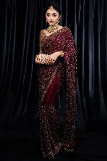 Exquisite Kasturi Silk Saree - Heavy Wedding Collection for Women