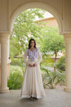 Exquisite Kora Cotton Gown - Handcrafted Festive Wear for Women