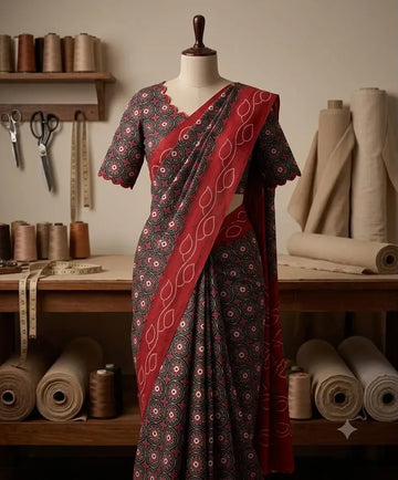 Exquisite Printed Saree - Traditional Wedding Collection for Women