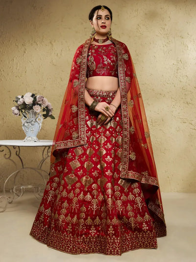 Exquisite Royal Embroidered Lehenga Choli - Designer Festive Wear for Women