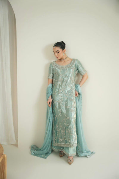 Fancy Embroidered & Sequined Plazzo Suit for Women | Festive & Party Wear