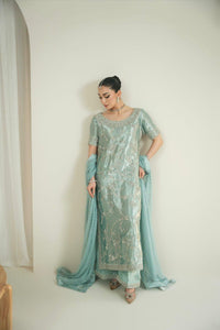 Fancy Embroidered & Sequined Plazzo Suit for Women | Festive & Party Wear