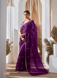 Fancy Tissue Saree for Women | Festive & Party Wear