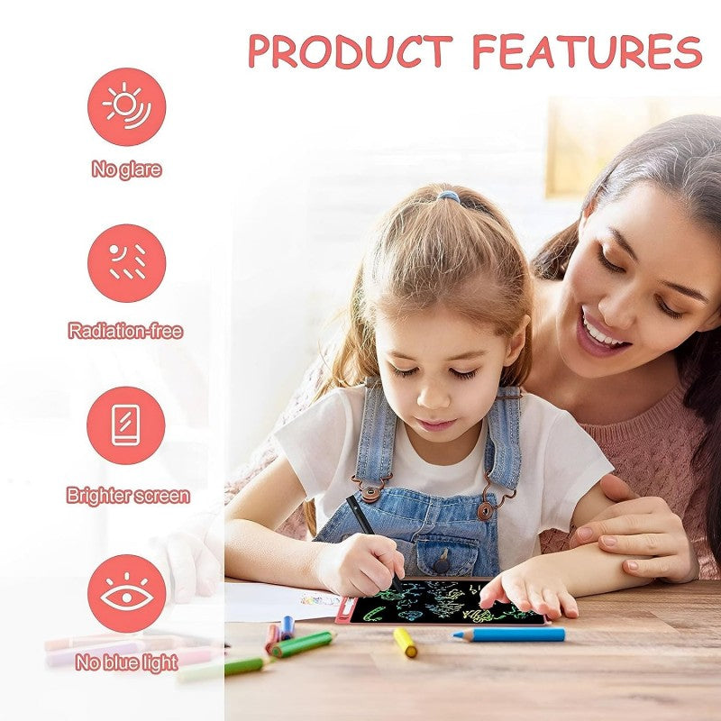 8.5-inch electronic LCD writing tablet with a stylus