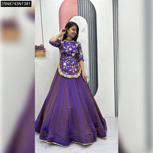 Buy Floral Embroidered Fendy Lehenga Set for Women | Festive Flair Ethnic Wear Online