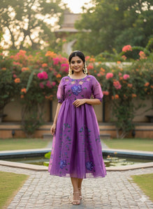 Floral Printed Tiered Maxi Dress for Women | Casual & Festive Wear
