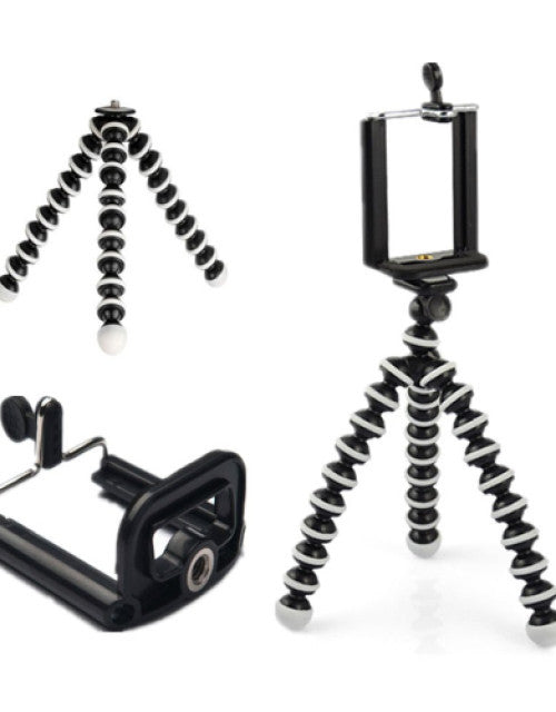 Foldable camera and mobile phone gorilla tripod with flexible legs