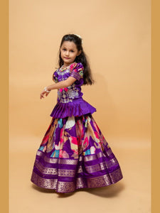 Fully Stitched Girls Lehenga Choli | Festive Wear Collection
