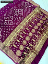 Gajji Bandhej Silk Saree for Women - Festive & Special Occasion Ethnic Wear