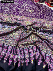 Buy Gajji Bandhej Silk Saree for Women Online | Traditional Jaipuri Work & Gota | Ethnic Wear