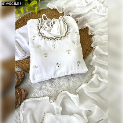 Georgette Anarkali Gown Set for Women | Party & Wedding Wear