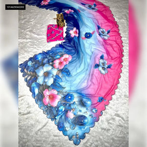 Buy Georgette Digital Print Saree for Women | Handwork Elegance Ethnic Wear Online | TRENDBUY