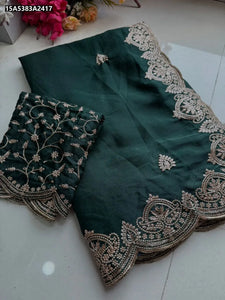 Buy Georgette Embroidered Saree for Women Online | Festive & Ethnic Wear