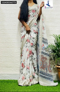 Buy Georgette Kalamkari Floral Saree for Women | Casual & Festive Ethnic Wear Online