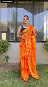Georgette Ready-to-Wear Saree for Women | Modern Prints