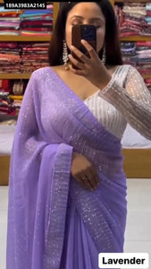 Buy Georgette Siroki Work Saree for Women Online | Festive & Party Wear Ethnic Collection