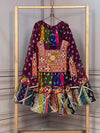 Gorgeous Georgette Garba Lehenga Choli - Kutchi Gamthi Embroidered Festive Wear for Women