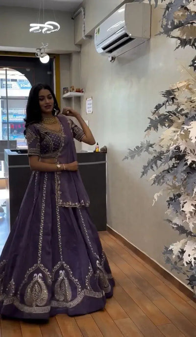 Gorgeous Lehenga Choli - Intricate Embroidery for Festivals