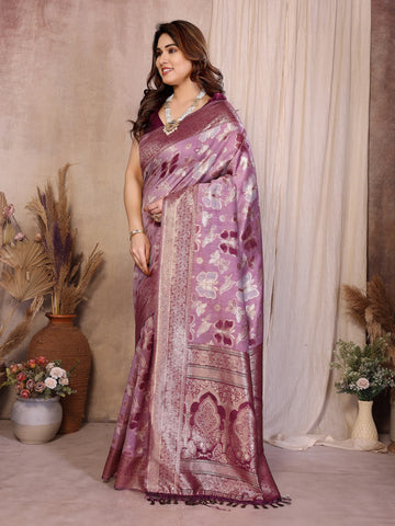 Gorgeous Pure Cotton Saree - Zari Weave & Tassels for Festive Wear