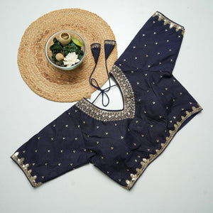 Halter Neck Gotta Patti Blouse for Women | Navratri Special