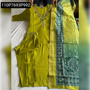 Hand Work Embroidered Women's Suit | Festive & Casual
