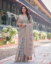 Handloom Cotton Art Print Saree for Women | Festive & Everyday Wear