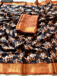 Handloom Silk Saree Digital Print for Women | Festive & Casual Wear