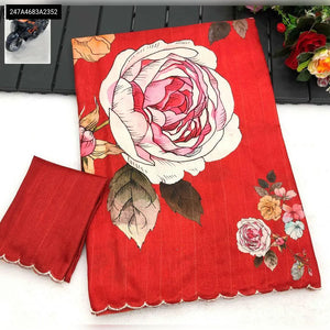 Buy Handloom Tussar Silk Saree for Women | Festive & Traditional Red Ethnic Wear Online