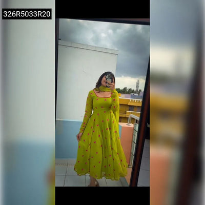 Heart Anarkali Gown for Women | Party Wear