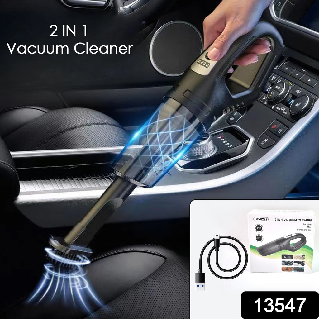 Wireless handheld car vacuum cleaner, a versatile 2-in-1 dust buster for vehicle interiors.