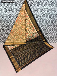 Ikat Silk Cotton Saree for Women | Soft Handloom Drapes & Authentic Ethnic Wear Online