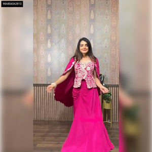 Indo-Western Dhoti Style Set for Women | Party & Festive Wear