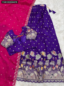 Buy Jacquard Lehenga Set for Women Online | Pongal Special Ethnic Wear