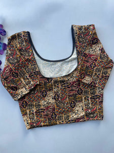 Kalamkari Cotton Printed Blouse for Women | Ethnic Wear