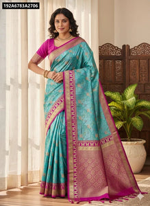 Buy Kanchivram Pethani Silk Saree for Women | Luxurious Festive & Wedding Ethnic Wear Online