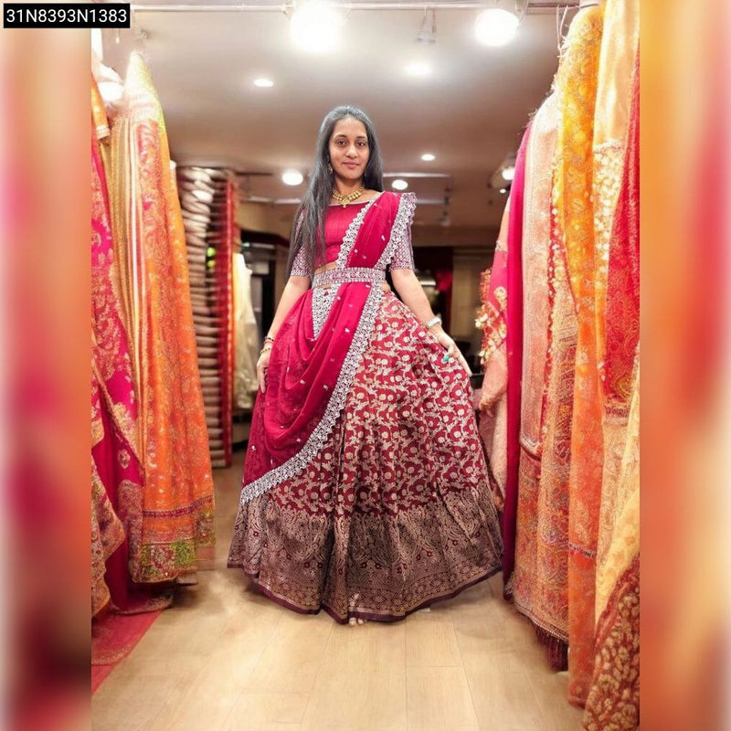 half saree wedding sarees designer collections