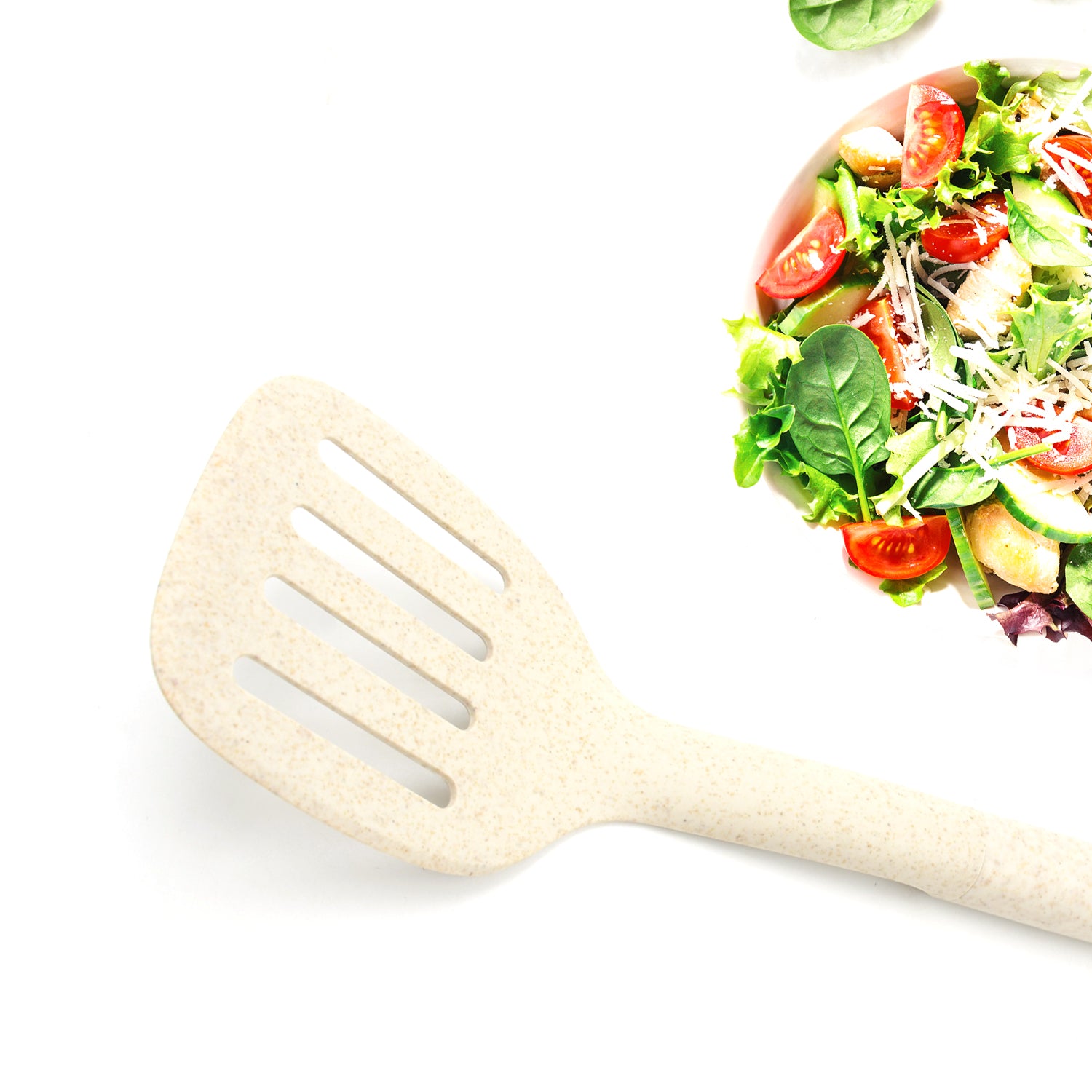 Plastic Kitchen Accessories Spatula Spoon Heat Resistant Non Stick Spoons Kitchen Cookware Items Heat Resistant Plastic Kitchen Utensils For Cooking Bpa Free Gadgets For Non-stick Cookware (1 Pc )