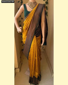 Lichi Silk Jacquard Saree for Women | Festive & Wedding Wear