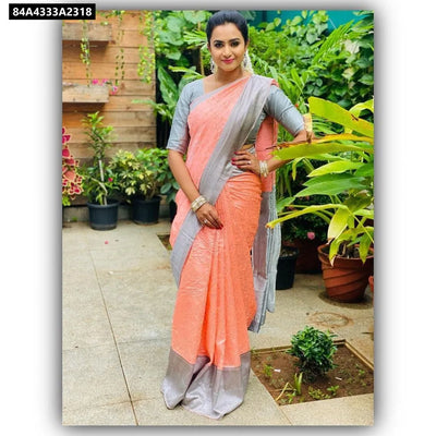 Buy Lichi Silk Jacquard Weave Saree for Women Online | Festive & Ethnic Wear