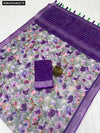 Buy Linen Digital Floral Print Saree for Women | Daily & Festive Ethnic Wear Online