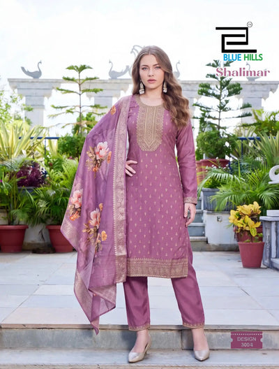 Luxe Chanderi Kurti Set with Dupatta - Festive Zari Suit