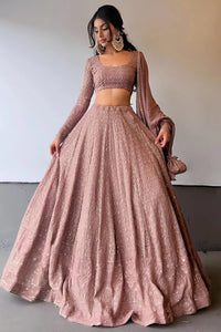 Luxe Chikankari Lehenga - Elegant Lakhnavi Festive Wear