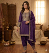 Luxe Chinon Kurti Set - Elegant Festive Wear with Dupatta