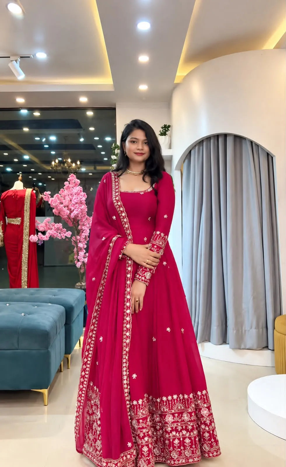 Anarkali Gown Set