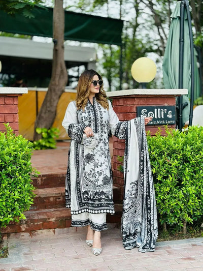Luxe Designer Co Ord Set - Elegant Satin 3-Piece Party Wear for Women
