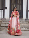 Luxe Designer Lehenga - Heavy Jacquard Wedding Wear for Women