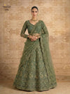 Luxe Designer Net Lehenga - Unstitched Custom Fit Festive Wear for Women